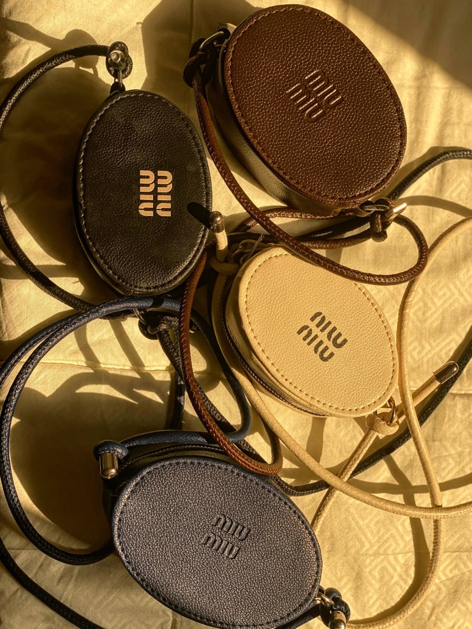 مینی بگ گردنی طرح miu miu کد 013